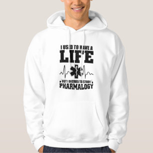Veste À Capuche Études pharmacologiques  Cadeaux de pharmaciens 