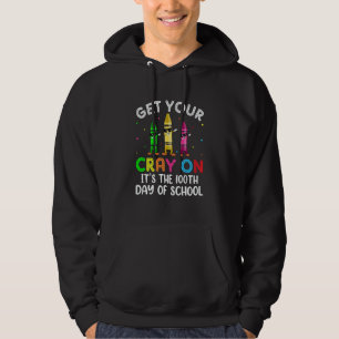Veste À Capuche Étudiant, déchaîne tes crayons, c'est le 100e jour