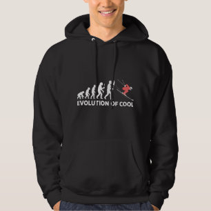 Veste À Capuche Évolution du design de ski drôle et cool