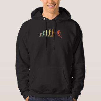 Veste À Capuche Evolution Du Ski Rétro Pour Les Skieurs