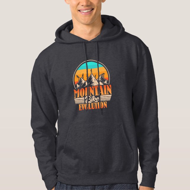 Veste À Capuche Évolution du VTT (Devant)