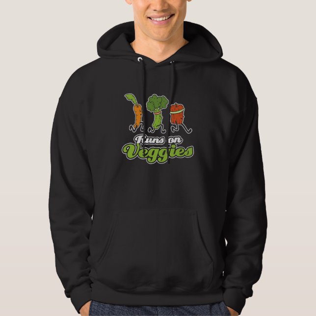 Veste À Capuche Exécute sur Légumes (Devant)