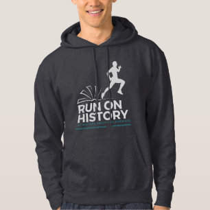 Veste À Capuche Exécuter sur l'historique - sweatshirt sombre