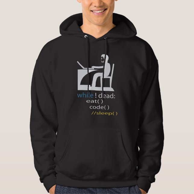 Veste À Capuche Expert en programmation de logiciels Programmeur C (Devant)