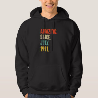 Veste À Capuche Extraordinaire depuis juillet 1991 31 ans 31 ans
