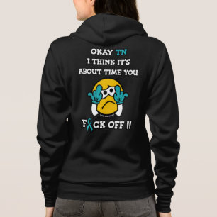 VESTE À CAPUCHE F#CK OFF...TN