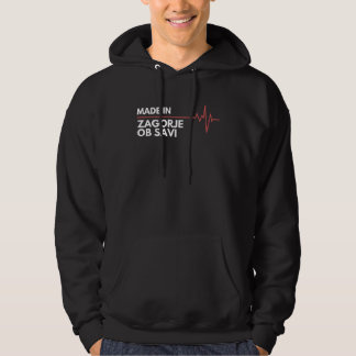 Veste À Capuche Fabriqué à Né à Zagorje ob Savi Ville de naissance