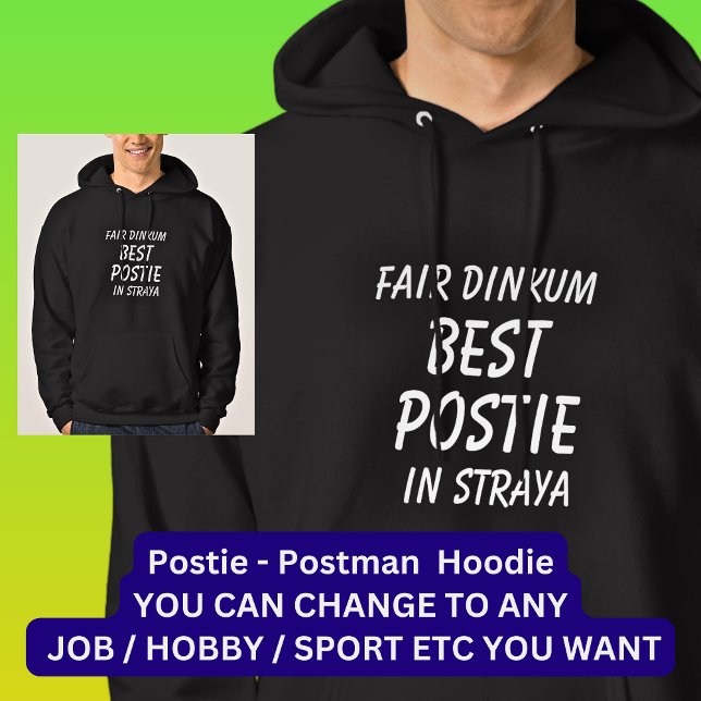 Veste À Capuche Fair Dinkum BEST POSTIE (Postman) en Straya (Créateur téléchargé)