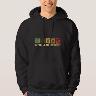 Veste À Capuche Fait Partie De Ma Chimie Drôle Science Football Ét