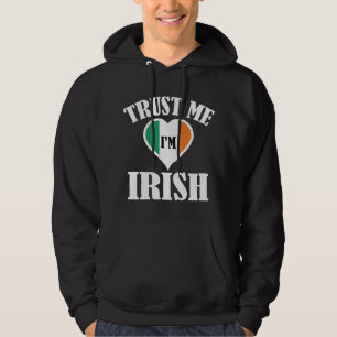 Veste À Capuche Faites-moi confiance Je suis Irlandais