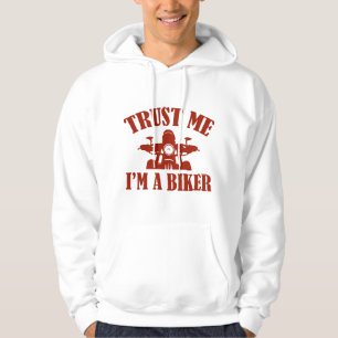 Veste À Capuche Faites-moi confiance Je suis un motard