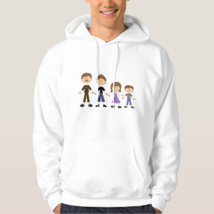 Veste À Capuche Famille de graphiques Stick