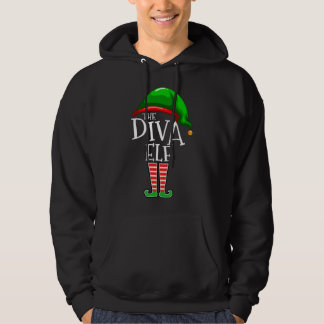 Veste À Capuche Famille Diva Elf Correspondant Cadeau de Noël Mama