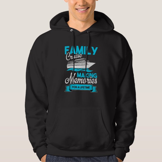Veste À Capuche Family Cruise Making Memories 2022 2023 Funny Crui (Devant)