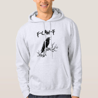 Veste À Capuche Fantaisie F-Caw-F Crow Raven Pun