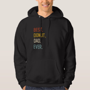 Veste À Capuche Fantastique Papa Chemises Meilleur Donut Papa Jama