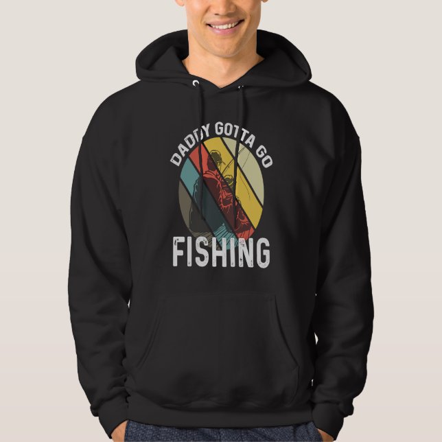 Veste À Capuche Father's Day  Fishing Dad 1 (Devant)