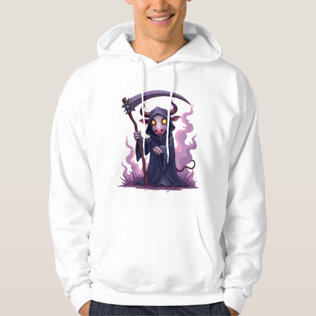 Veste À Capuche Faucheuse de vaches (Devant)