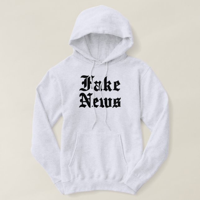 Veste À Capuche Faux News (Design devant)