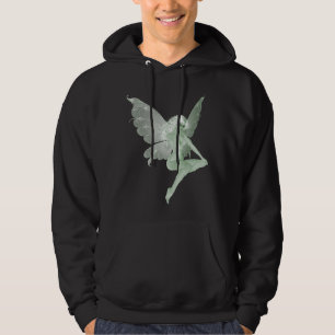 Veste À Capuche Fée 1A de vert de signature d'art d'absinthe