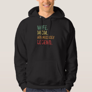 Veste À Capuche Femme Femme Maman Archéologie Légende