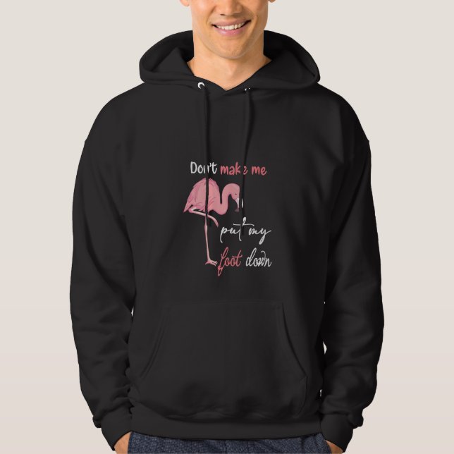 Veste À Capuche Femme Flamant rose rose Femme Homme été (Devant)