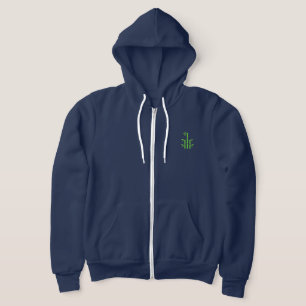 Veste À Capuche Ferme la braguette (Navy Vivid)