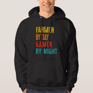 Veste À Capuche Fermier Par Joueur De Jour Par Nuit