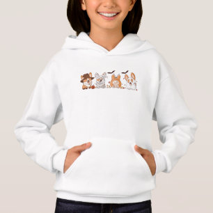 Veste à capuche festive pour enfants, Corgi Squad 