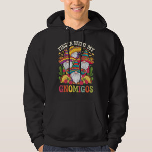 Veste À Capuche Fête avec mes Gnomigos Gnome Cinco De Mayo