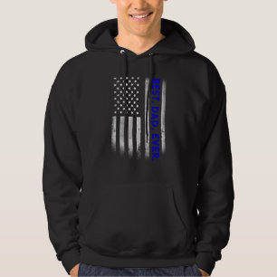 Veste À Capuche Fête des pères du drapeau américain de meilleur pè