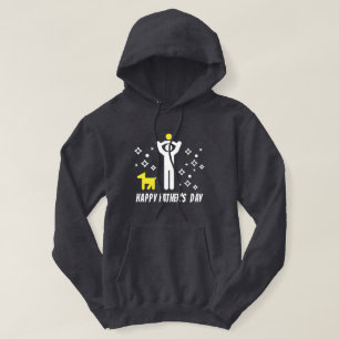 Veste À Capuche Fête des pères mignonne, simple et colorée