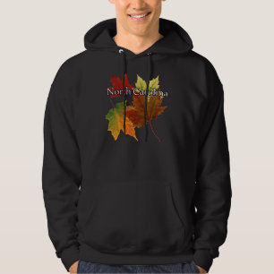 VESTE À CAPUCHE FEUILLE D'AUTOMNE EN CAROLINE DU NORD