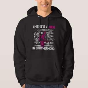 Veste À Capuche Fier Femme Pompier Femmes Feu Feu Fille de Lutte