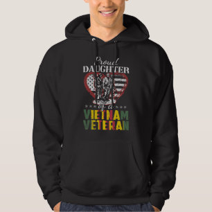 Veste À Capuche Fier Fille D'Un T-shirt Vétérinaire Viêt-nam, Vete