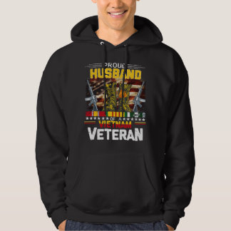 Veste À Capuche Fier MARI D'Un Vétérinaire De La Guerre Du Vietnam