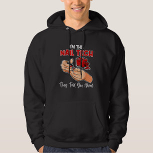 Veste À Capuche Fier Nails Tech Femmes Hommes