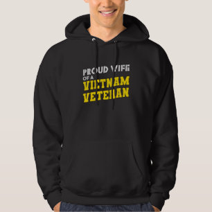 Veste À Capuche Fière Épouse D'Un Vétéran Patriotique Du Vietnam
