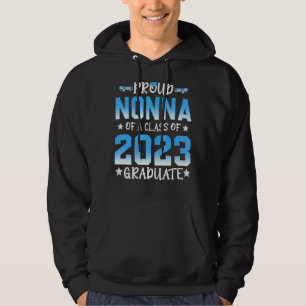 Veste À Capuche Fière Nonna D'Une Classe De 2023 Diplômé Senior 23