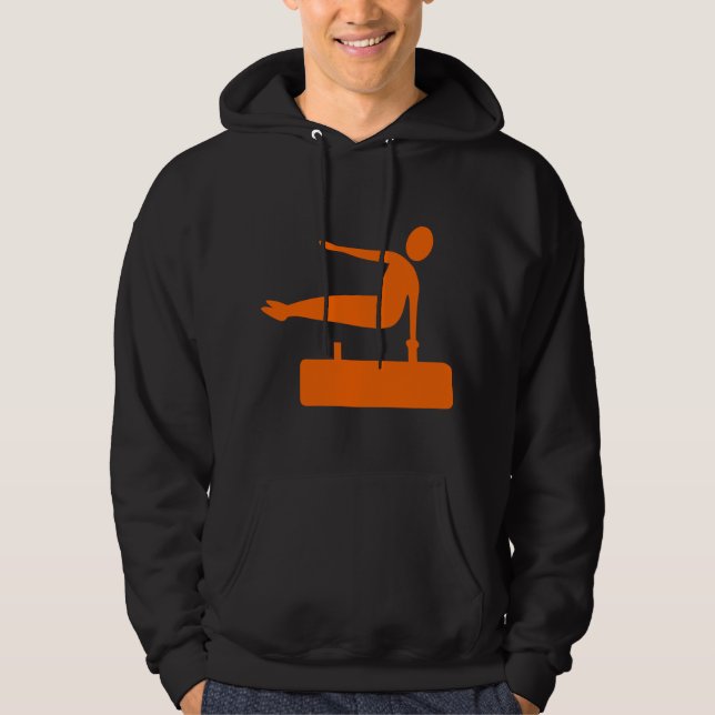 Veste À Capuche Figure de stockage en chambre forte - orange (Devant)