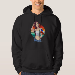 Veste À Capuche Fille chilienne fierté latino drapeau du Chili fiè