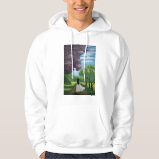 Veste À Capuche Fille en robe blanche