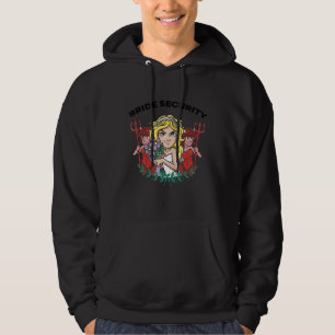 Veste À Capuche Filles de sécurité de mariée mariage enterrement d