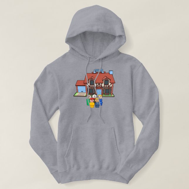 Veste À Capuche Fisher Price Petites Familles Avec Tudor House (Design devant)