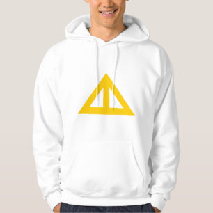 Veste À Capuche Flèche triangulaire divisée