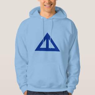Veste À Capuche Flèche triangulaire divisée