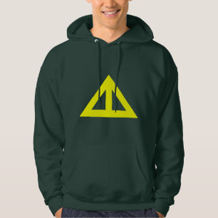 Veste À Capuche Flèche triangulaire divisée