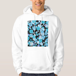 Veste À Capuche Fleurs aquarelles : Une Tapisserie délicate