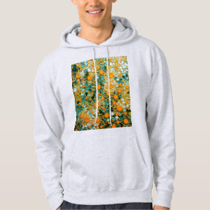 Veste À Capuche Fleurs de soleil Abstraites 102
