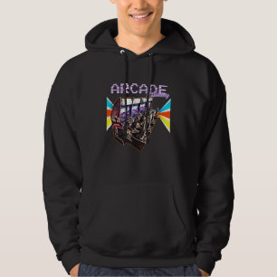 Veste À Capuche Flipper Pinball Retro Gamer Arcade Machine Jeu